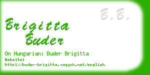 brigitta buder business card